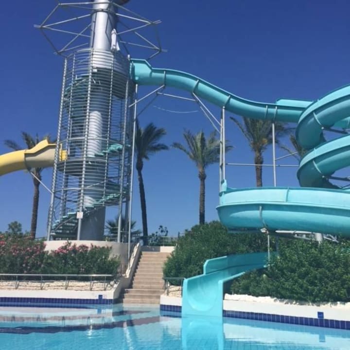 Hoteleigener Aquapark mit Rutschen Hotel Delphin Diva