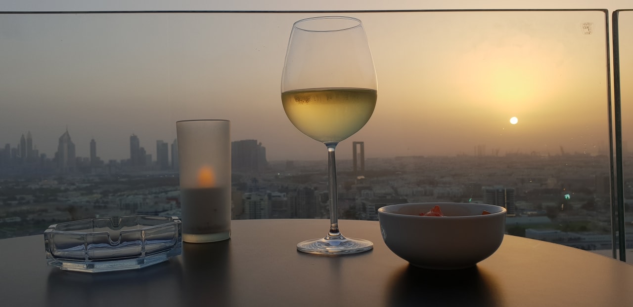 Ausblick Hyatt Regency Dubai Creek Heights