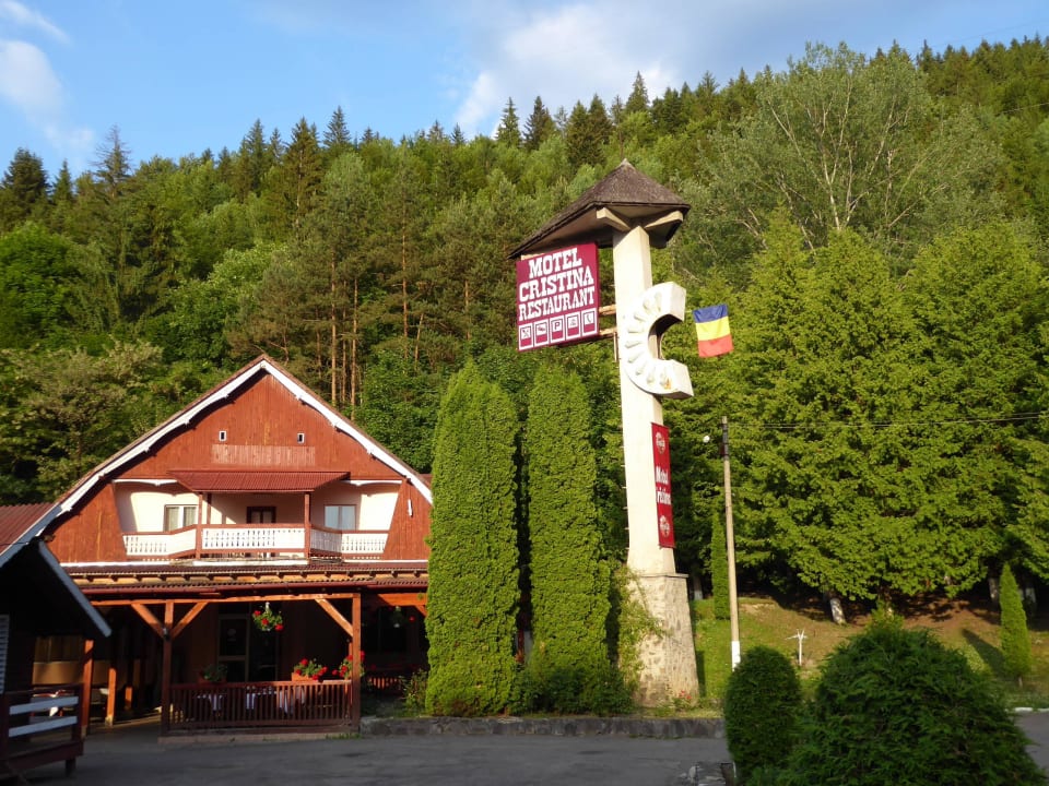 Restaurant mit Terrasse Motel Cristina