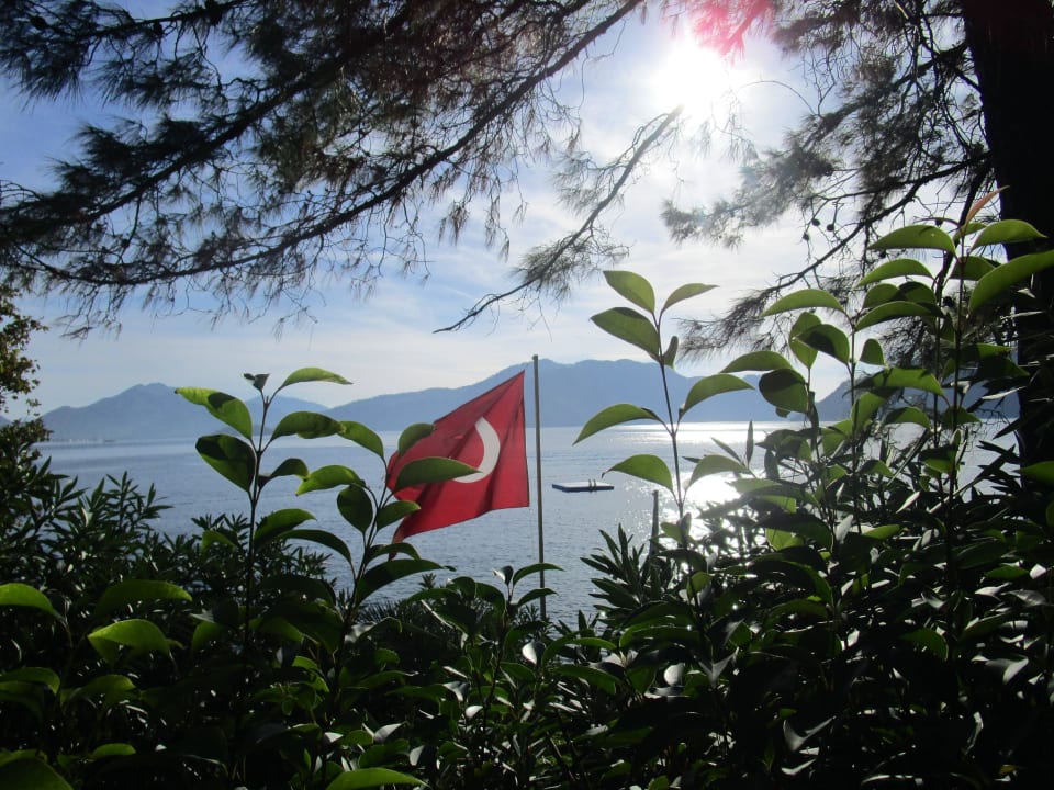 Blick vom Mittagsrestaurant am Strand Labranda Mares Marmaris