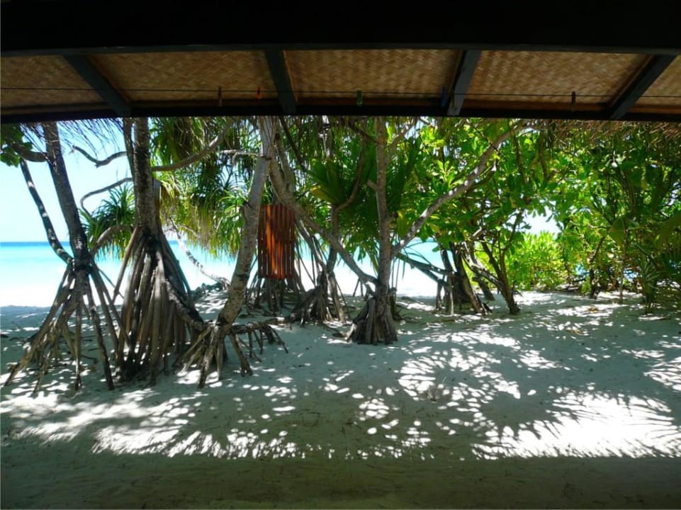 Blick aus Bungi 142 Angaga Island Resort