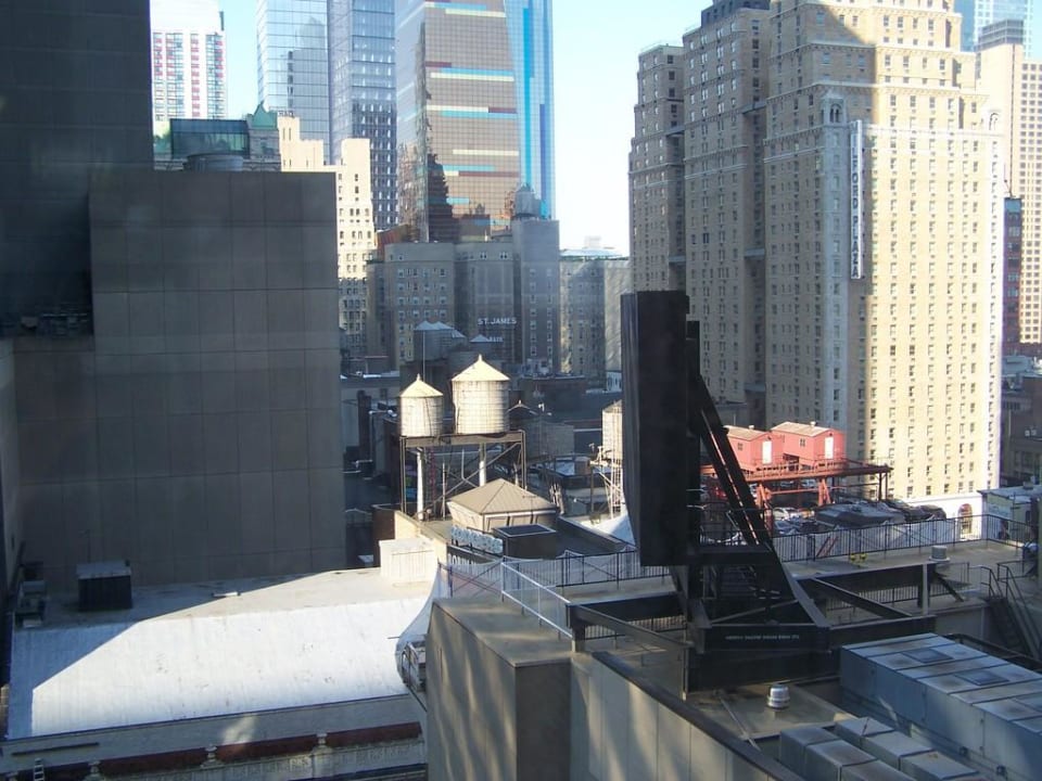 Fensterblick Hotel Edison