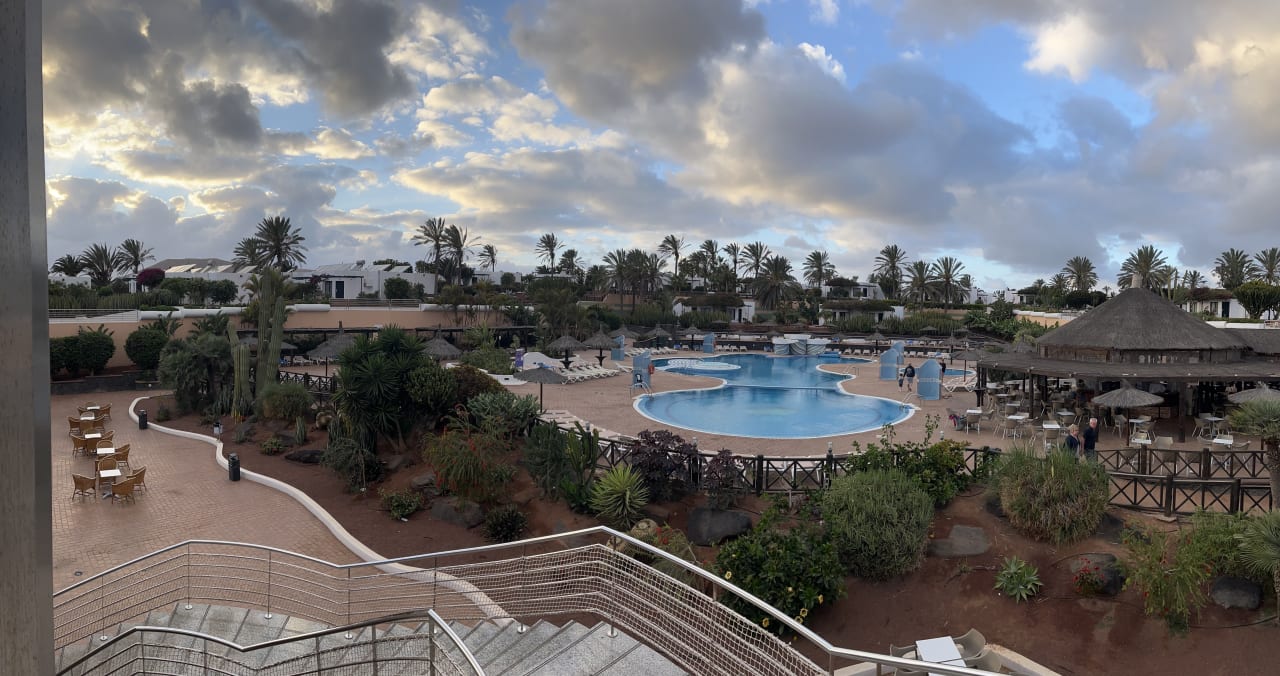 Ausblick Hotel HL Club Playa Blanca