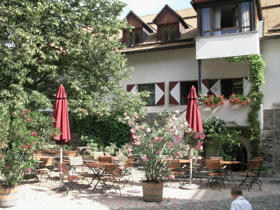 Innenhof Hotel Schloss Sonnenburg