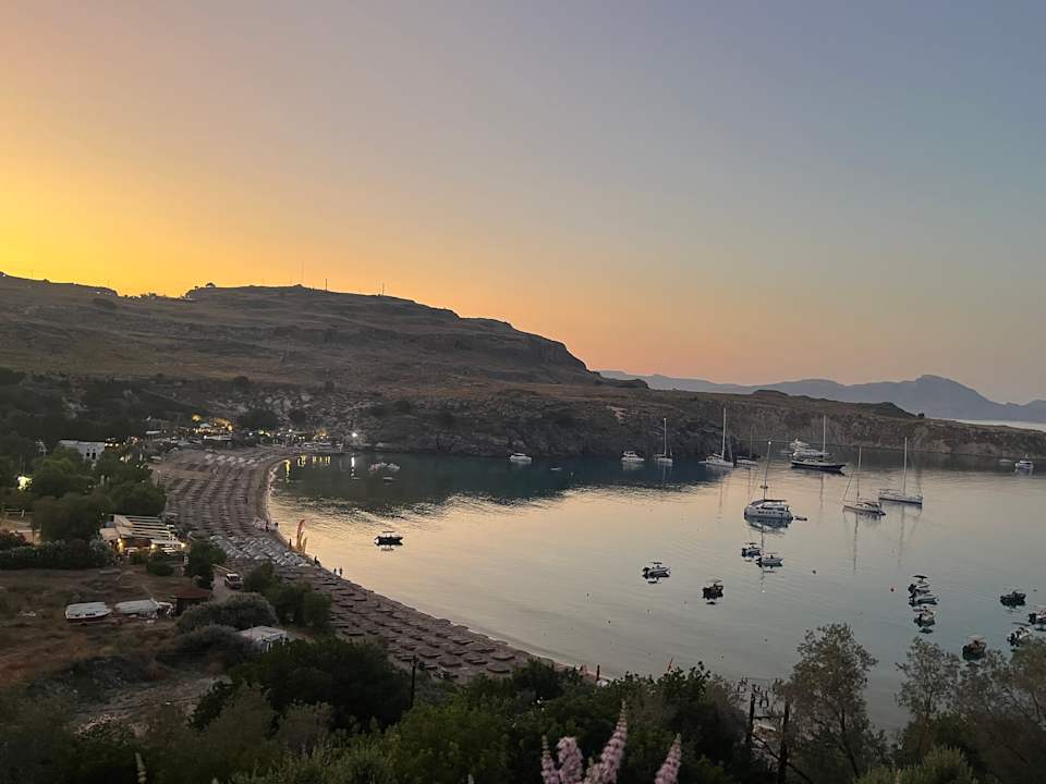 Ausblick Lindos Mare, Seaside Hotel