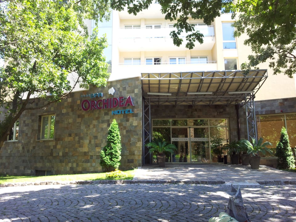 Eingang Orchidea Spa Boutique