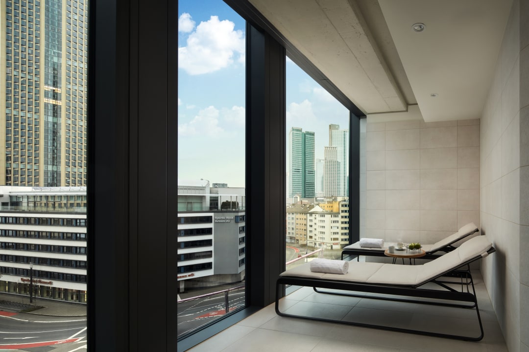 Ausblick NH Collection Frankfurt Spin Tower
