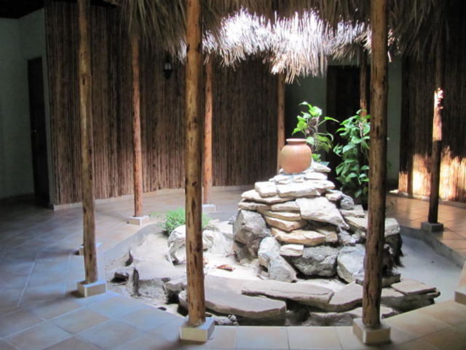 Interior bungalow Hotel Los Caneyes