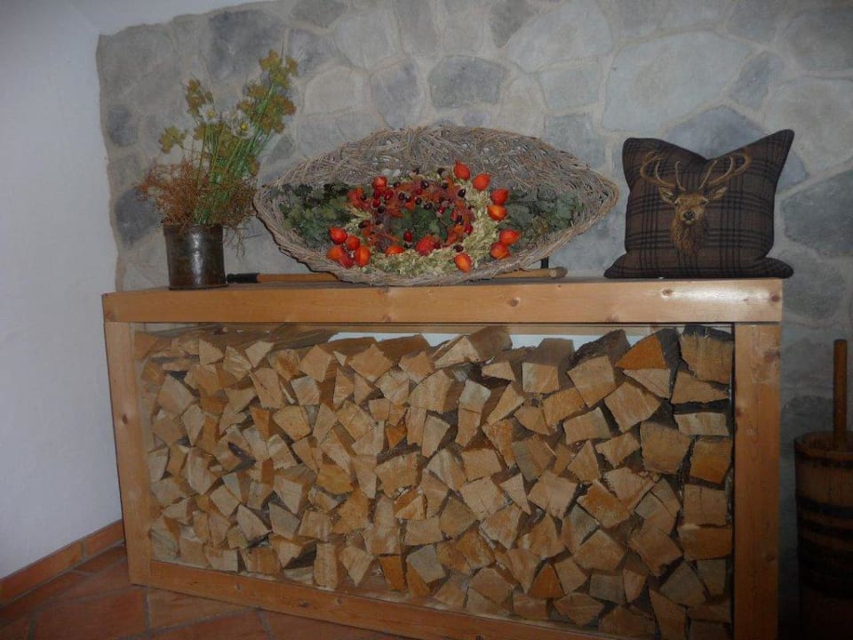 Dekoratin im Treppenaufgang Ferienwohnungen Fiakerhof