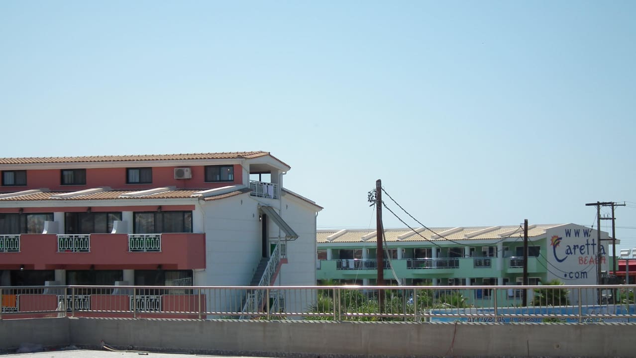 Widok z nad restauracji Caretta Beach Resort & WaterPark