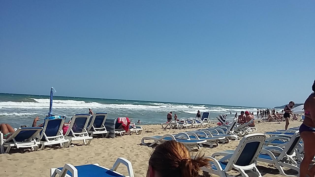 Von der Liege aus Sol Luna Bay