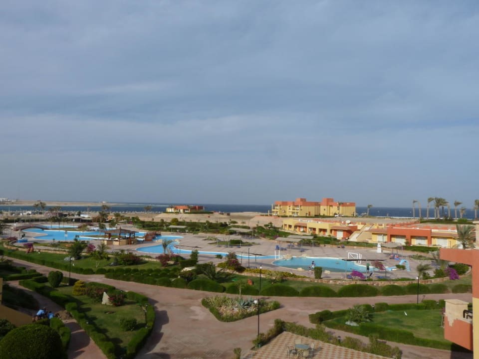 Gepflegte Poolanlage Malikia Resort Abu Dabbab