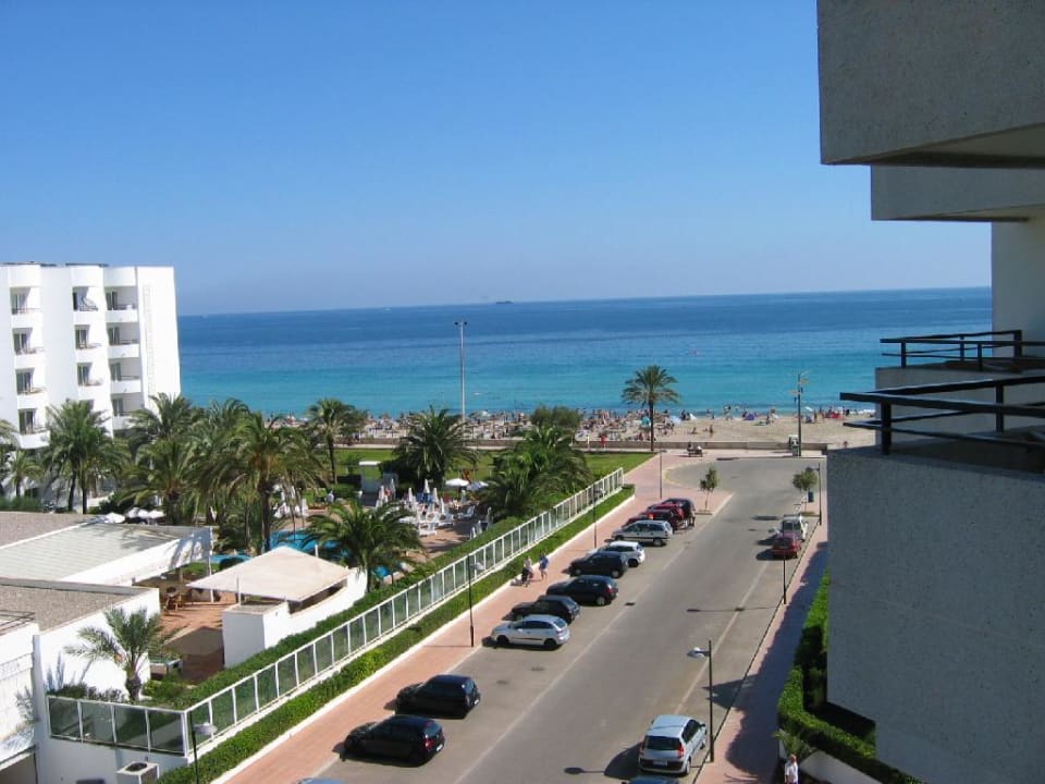 Blick vom Ballkon Hipotels Bahia Grande