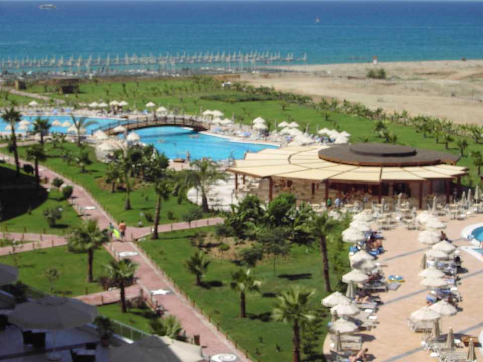 Blick vom Zimmer Seaden Sea World Resort & Spa