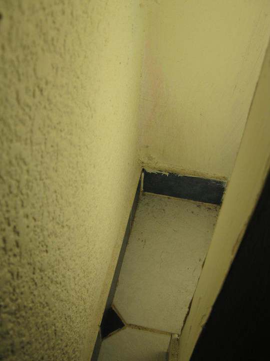 Dreck hinter dem indirekten Licht Hotel El Conquistador