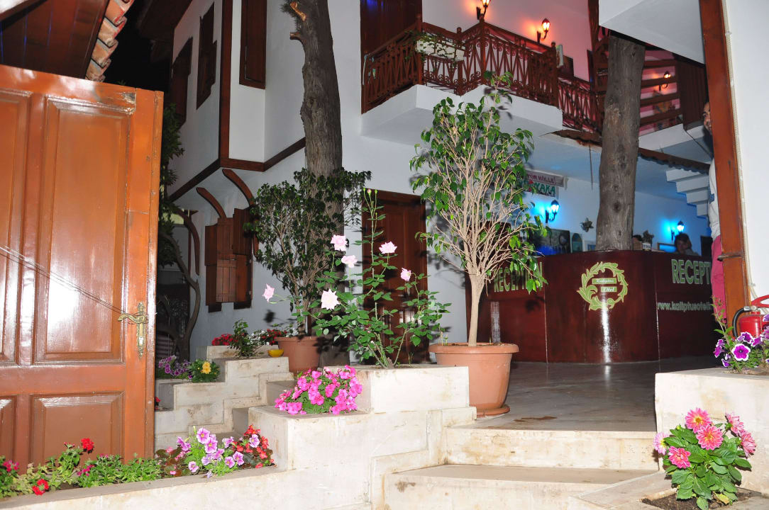 Eingangsbereich Kaliptus Hotel
