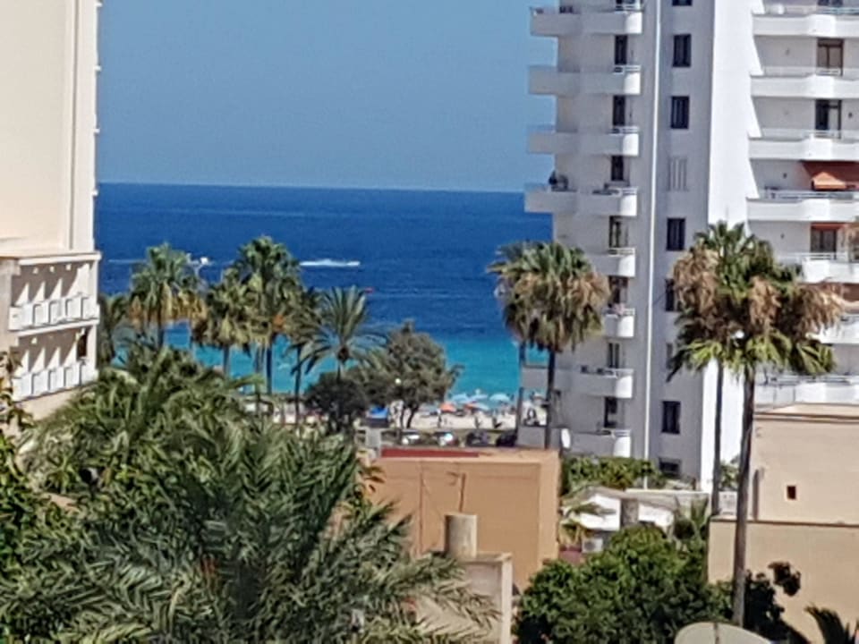 Meerblick vom Balkon 5. Etage La Santa Maria Hotel