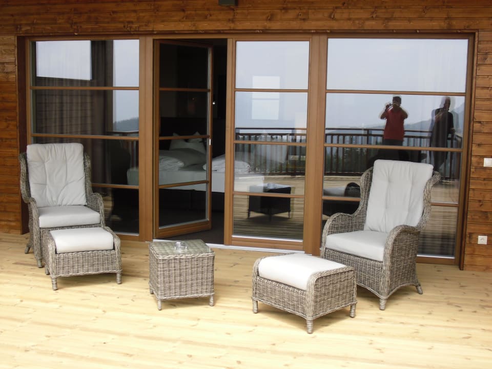 Unser Balkon Hotel Chalet Mirabell