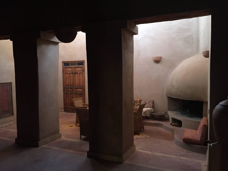 Haupthaus mit Loungebereich & Kamin Hotel Dar Paru