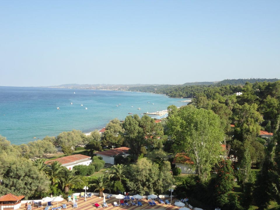 Blick in die Ferne Pallini Beach Hotel