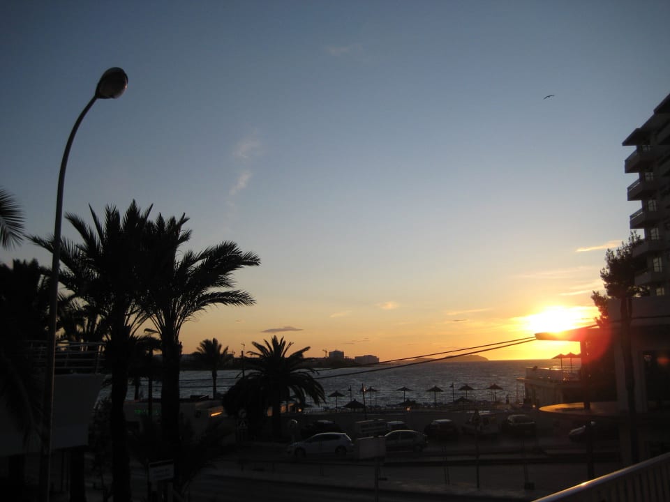 Von der Hotelterrasse Hotel Osiris