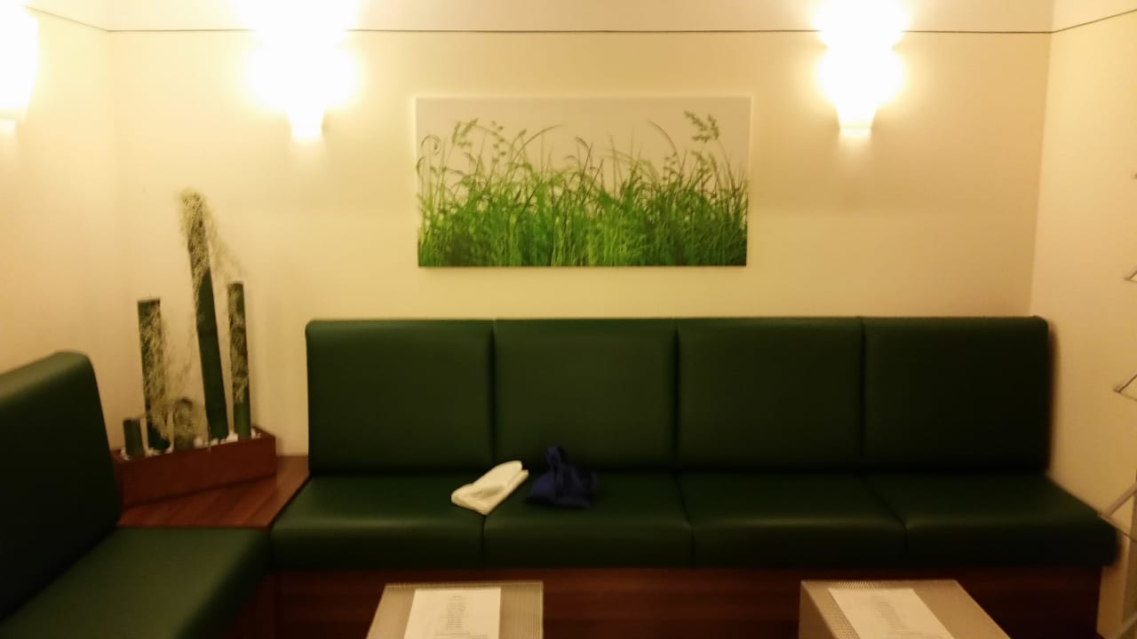 Wartebereich Massage Jagdhof