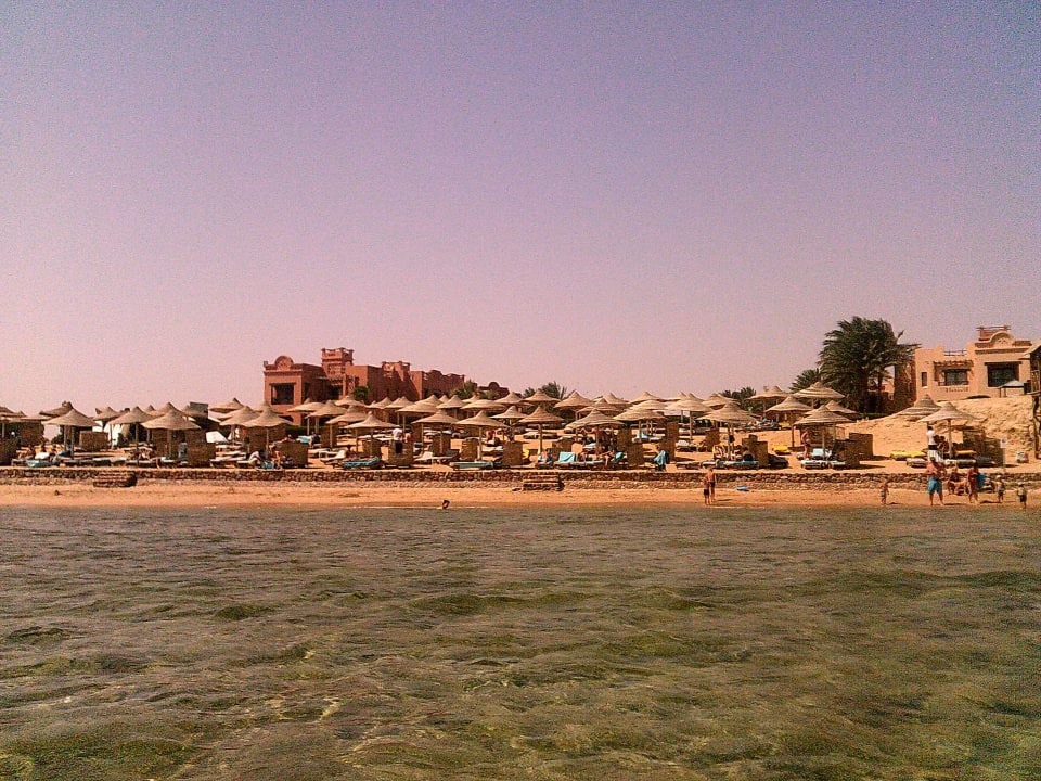 Blick vom Hotelsteg Charmillion Sea Life Resort