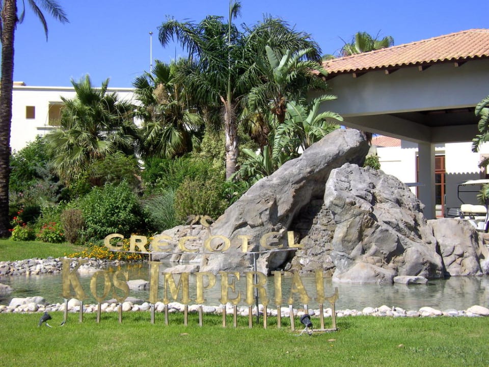 Eingang Grecotel LUXME Kos