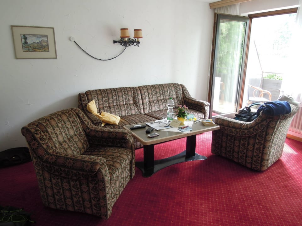 Wohnzimmer Apartments Alpensonne 2000