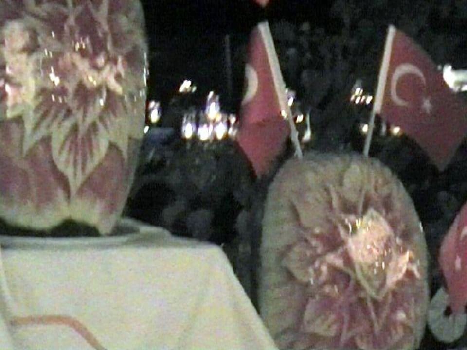 Deko, Melonen Kunstwerke VONRESORT Golden Coast