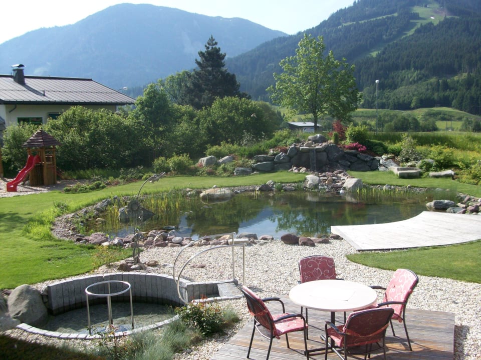 Außenanlage Hubertus Hotel & Apartments