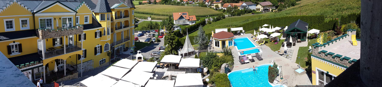 Ausblick Schlössl Hotel Kindl