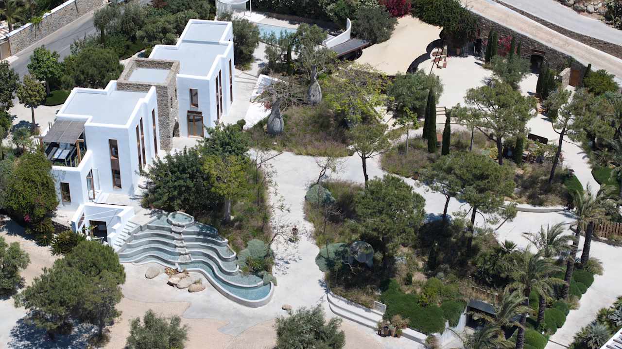 Gartenanlage Nammos Hotel Mykonos