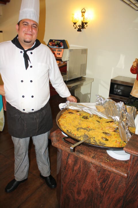 Natürlich gab es auch Paella, köstlich! Canary Garden Club