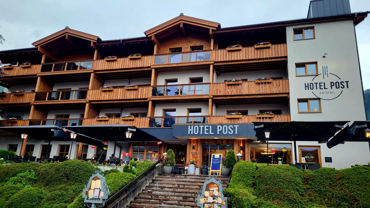 Außenansicht Hotel Post Krimml