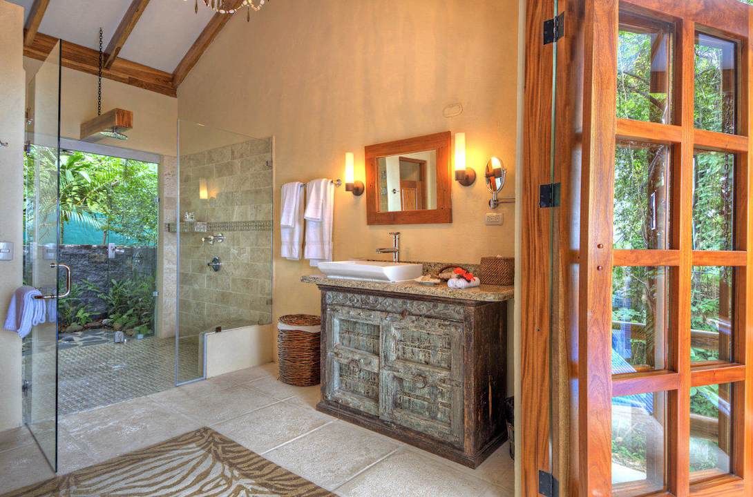 Villa Pochote Bathroom Hotel Casa Chameleon - Adults only
