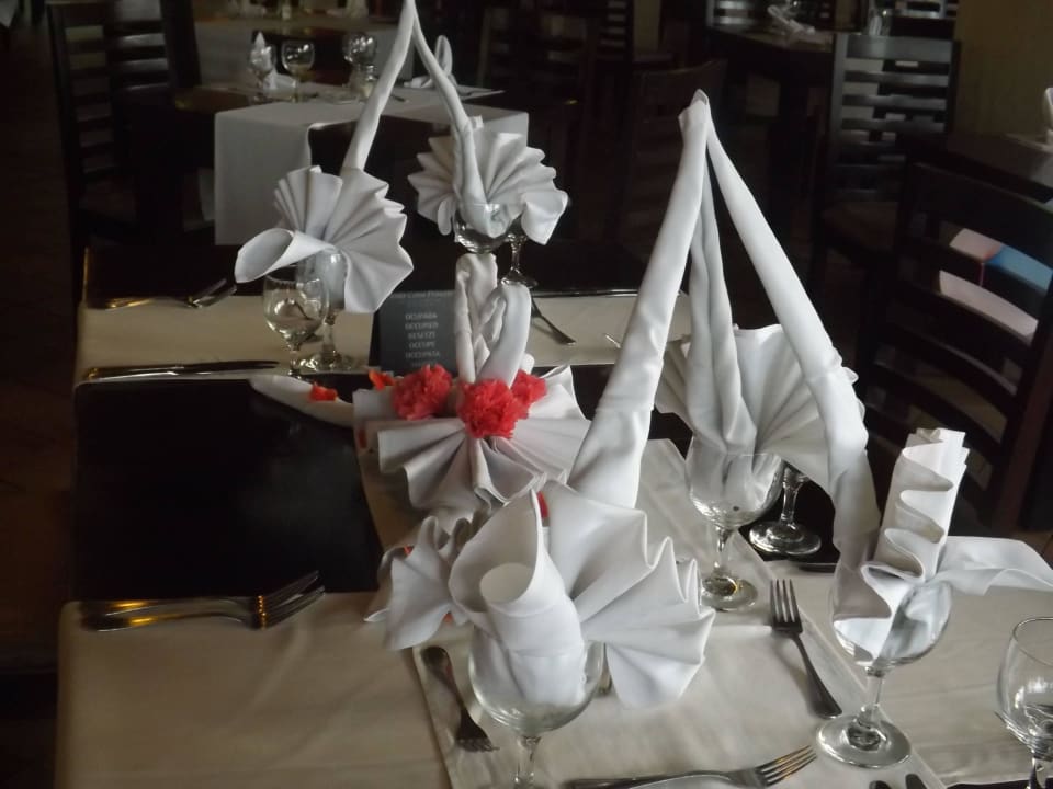 Gedeckter Tisch zum Mittagessen Punta Cana Princess All Suites Resort & Spa