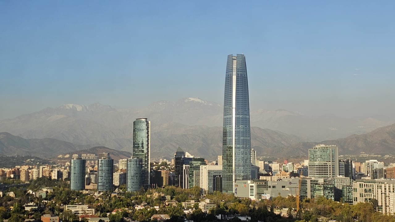 Ausblick Hotel Sheraton Santiago