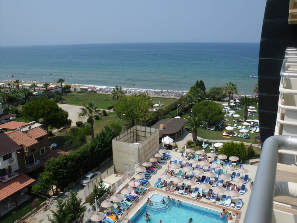 Blick aus dem 5. Stock Zimmer 531 Hotel Ephesia