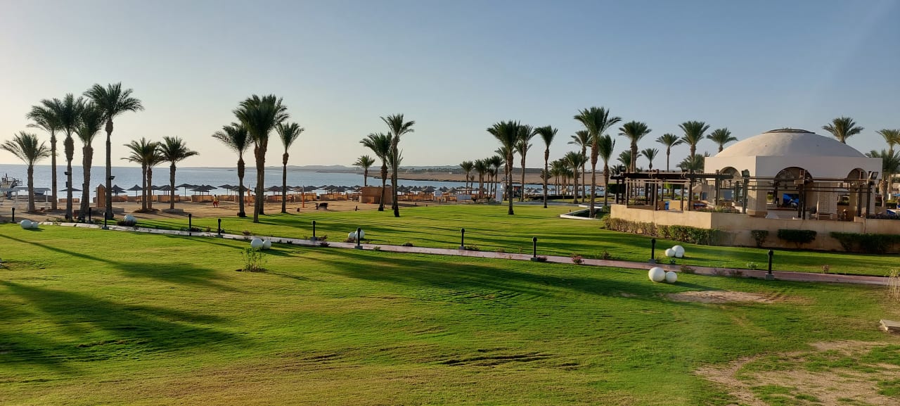 Ausblick Pickalbatros Palace Hotel-Port Ghalib