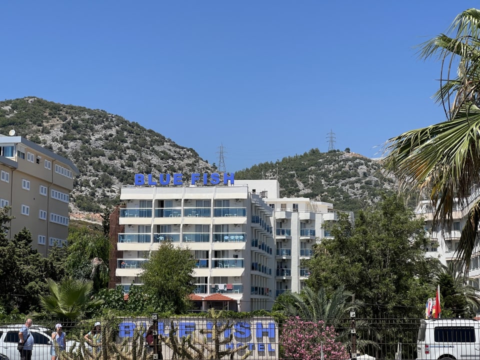 Außenansicht Hotel Blue Fish