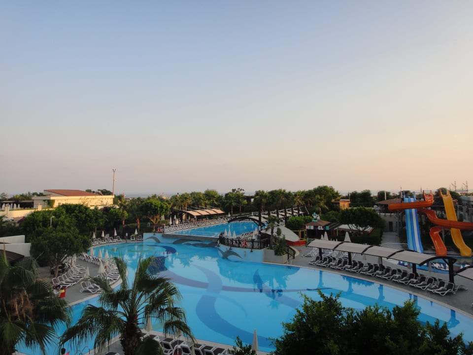 Vom Hauseigenem Italiener, die Aussicht  Aydinbey Kings Palace & Spa