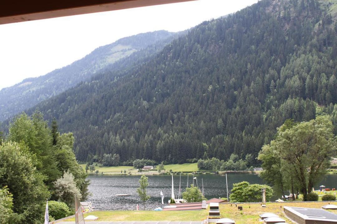 Ausblick vom Zimmer Familien -Sportresort Brennseehof
