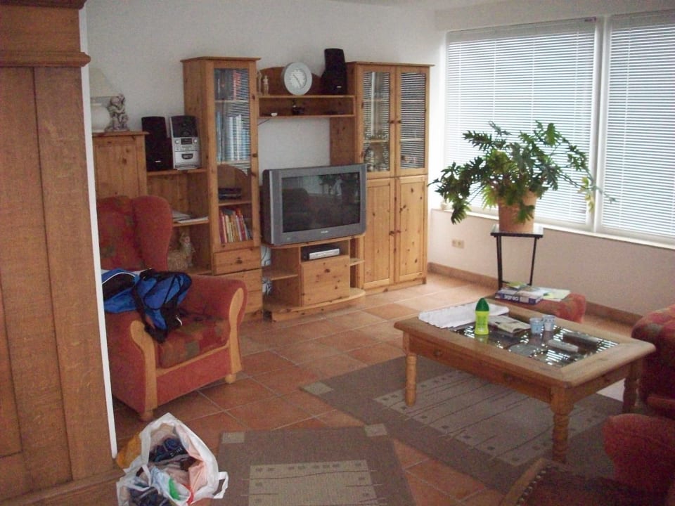 Wohnzimmer Ferienhaus Hilberg