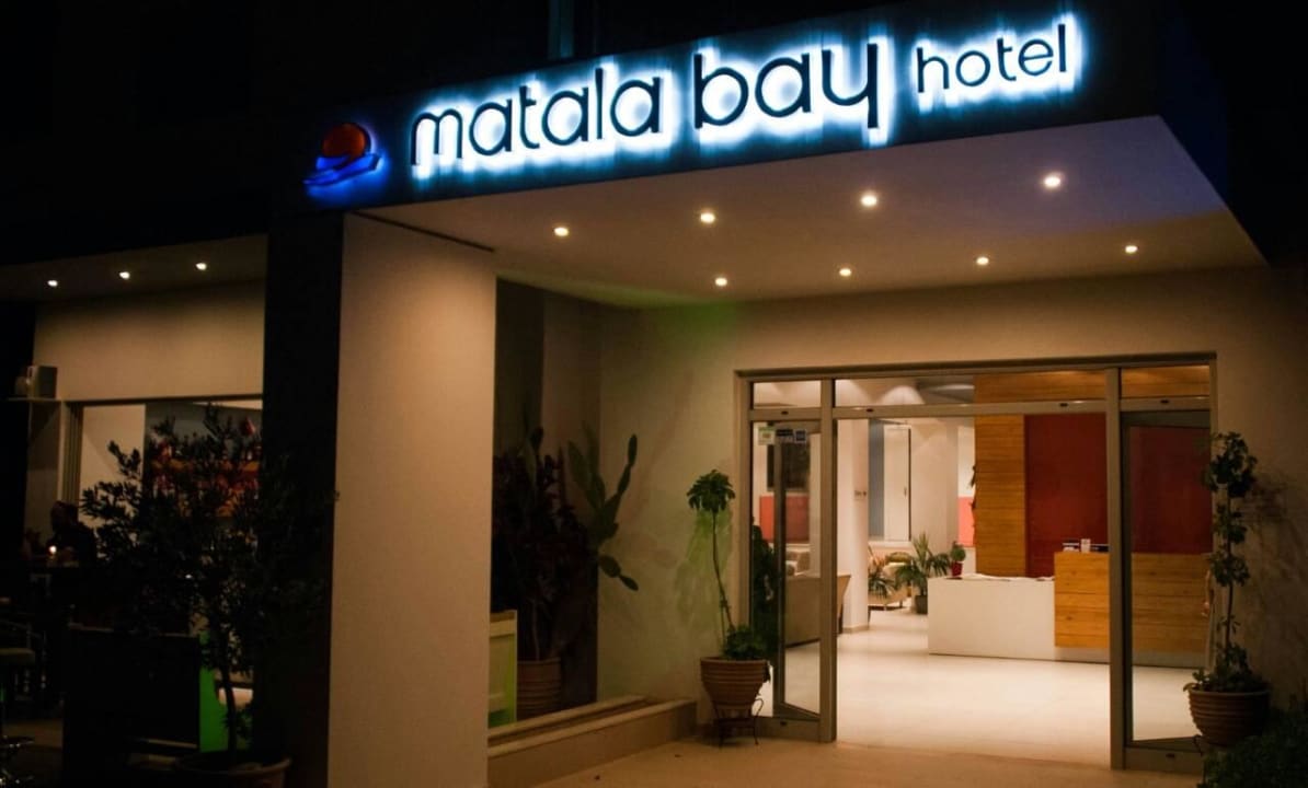 Haupteingang Matala Bay Hotel & Apartments