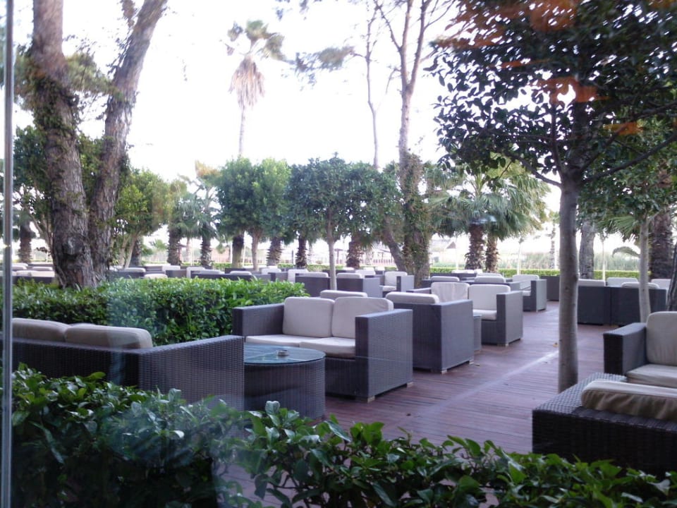 Sitzbereich außen Gloria Serenity Resort