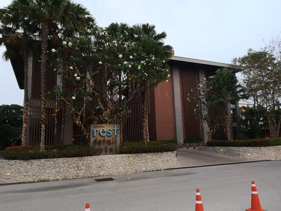 Außenansicht Hotel Rest Detail Hua Hin