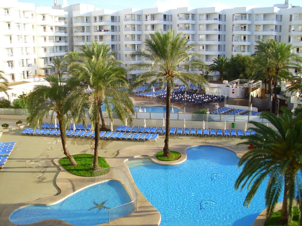Blick von unserem Balkon Aparthotel Playa Dorada