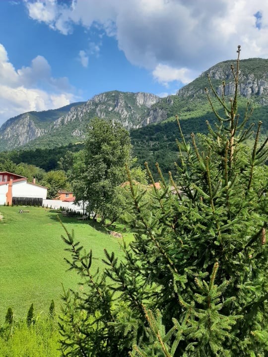 Ausblick Pensiune Safrane