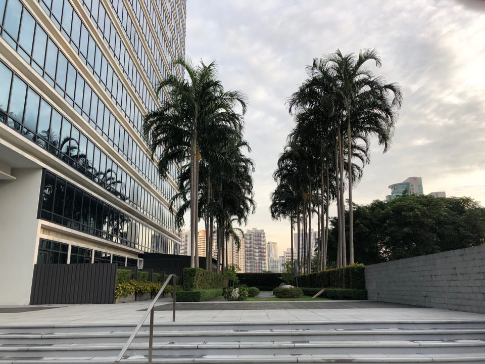 Gartenanlage Aloft Singapore Novena